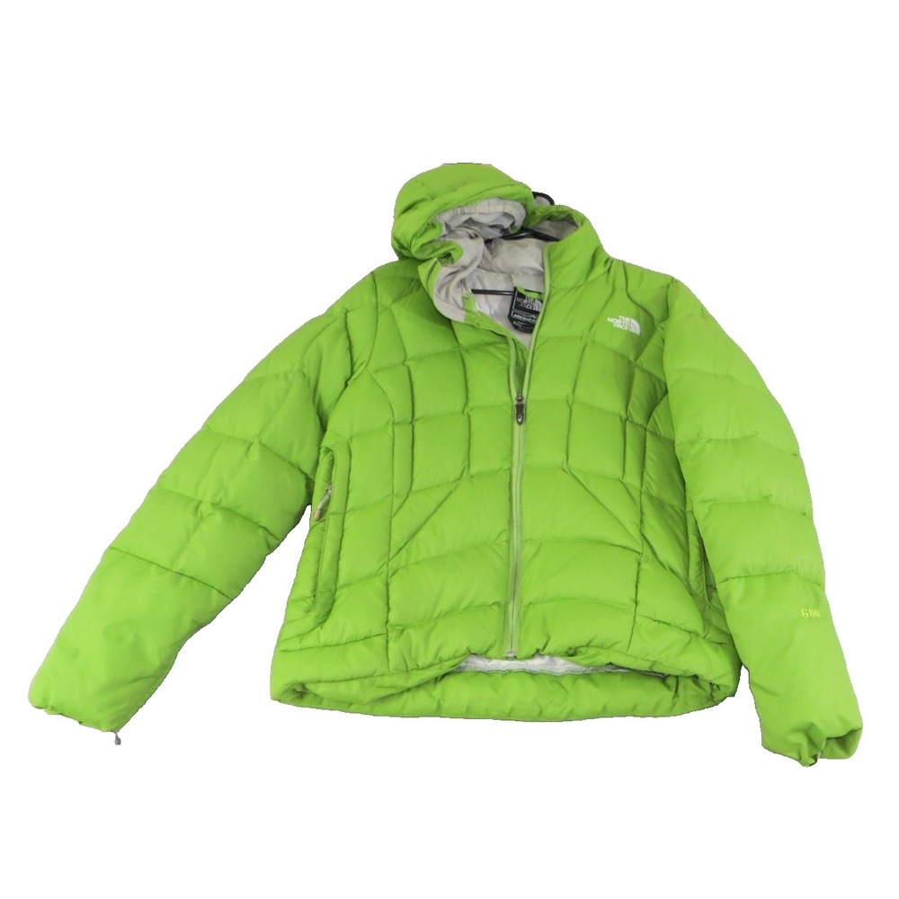 North Face Hydrenalite Down Hoodie 600 Brick Quilted Puffer‎ Women's Medium